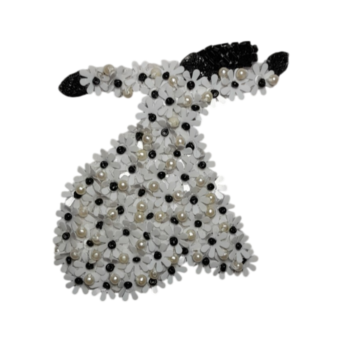 Colored Dervish Hair Clip – Sequins & Faux Pearl Barrette for Women & Girls