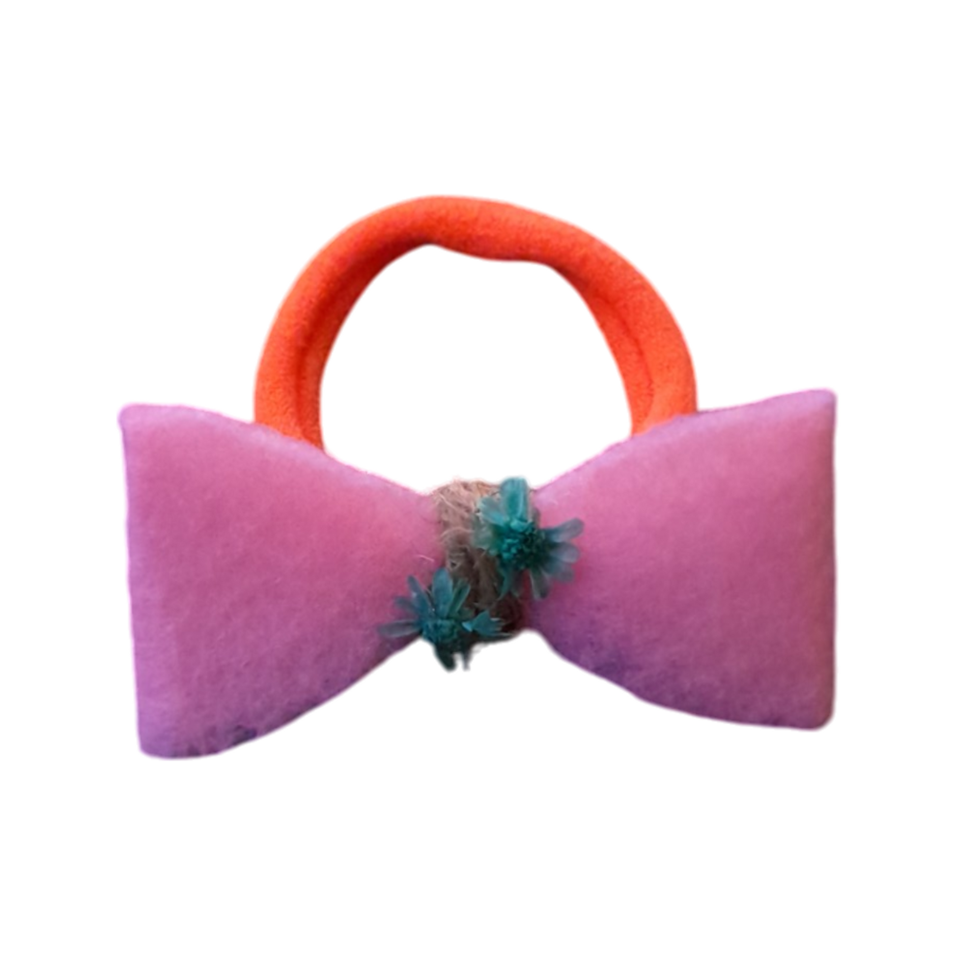 Funky Colorful Hair Ties for Girls – Bright & Playful Elastic Scrunchies (Set of 2)