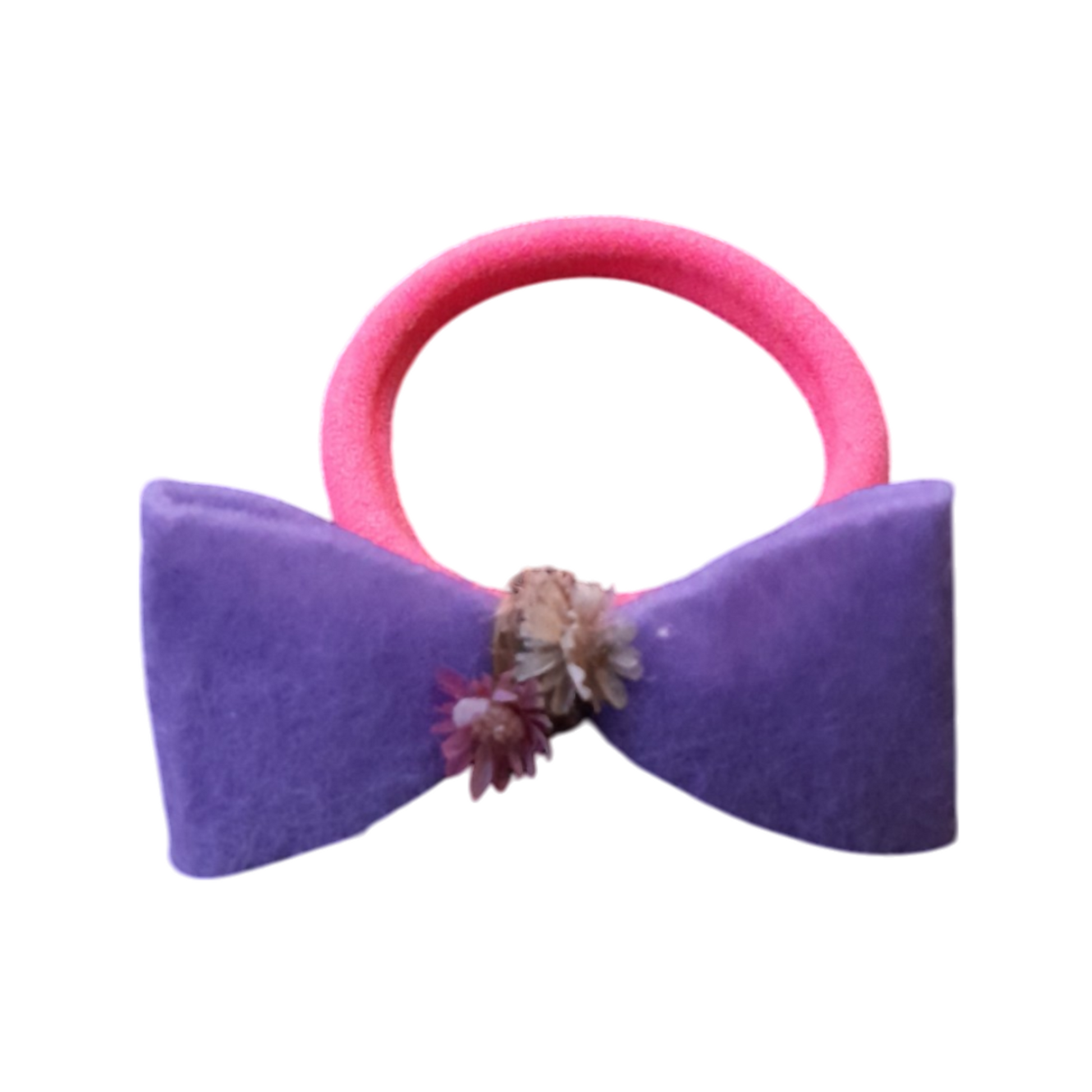 Funky Colorful Hair Ties for Girls – Bright & Playful Elastic Scrunchies (Set of 2)