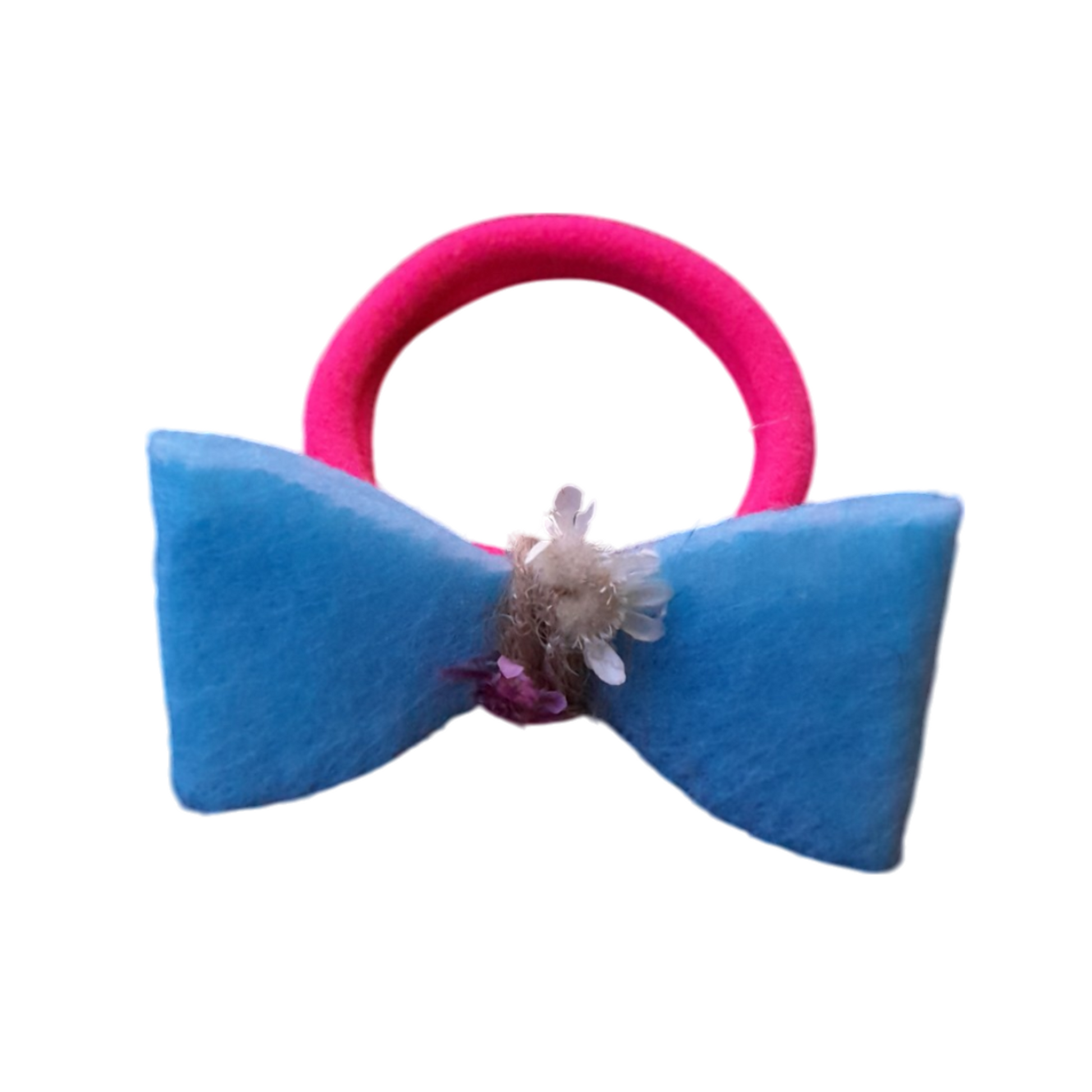 Funky Colorful Hair Ties for Girls – Bright & Playful Elastic Scrunchies (Set of 2)
