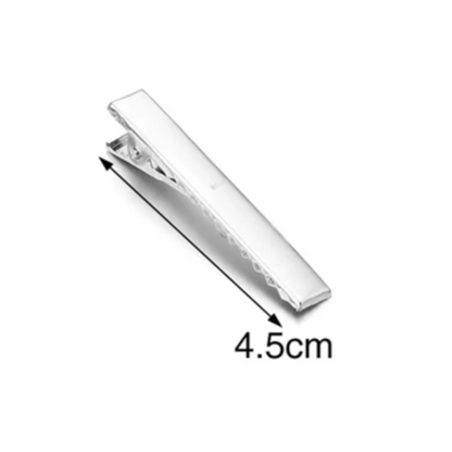Elegant Metallic-Trim Faux Fur Hair Pin for Young Ladies