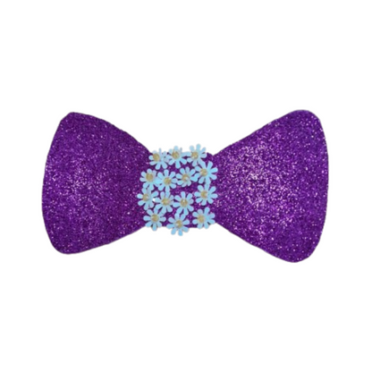 Glitter Bow Hair Clip for Girls – Sparkly Barrette in Multiple Colors