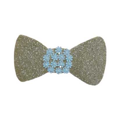 Glitter Bow Hair Clip for Girls – Sparkly Barrette in Multiple Colors
