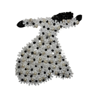 Colored Dervish Hair Clip – Sequins & Faux Pearl Barrette for Women & Girls