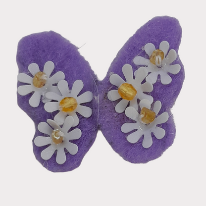 Handmade Fun Colorful Butterfly Hair Clip for Girls – Bright Designs – Buy More & Save
