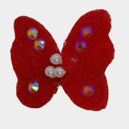 Handmade Fun Colorful Butterfly Hair Clip for Girls – Bright Designs – Buy More & Save