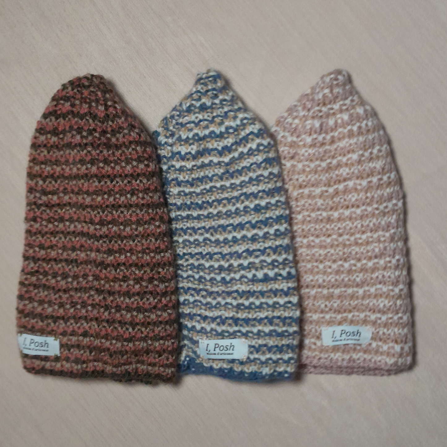 Signature Trio – Exquisite Gift Box of Three Personalized Beanies Inspired by Timeless Friendship and the Beauty of Family Connections