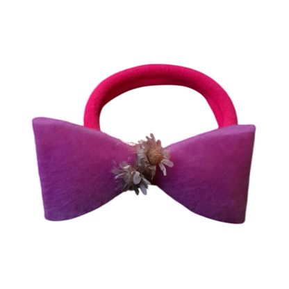 Funky Colorful Hair Ties for Girls – Bright & Playful Elastic Scrunchies (Set of 2)